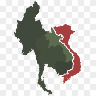 Vietnam Png - Myanmar Thailand Laos Cambodia, Transparent Png