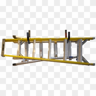 Industrial 2x Ladder Rak - Wood, HD Png Download