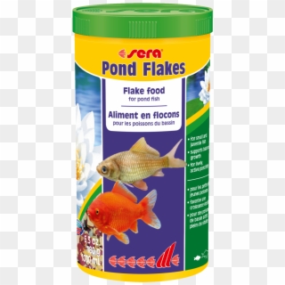 07070 Int Sera Pond Flakes 1000 Ml Top - Sera Koi Fish Food, HD Png Download