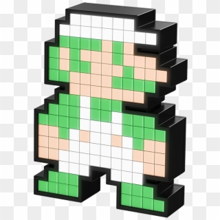 Temporary Pixel Pals 8-bit Luigi This Week - Pixel Pals Super Mario Bros, HD Png Download