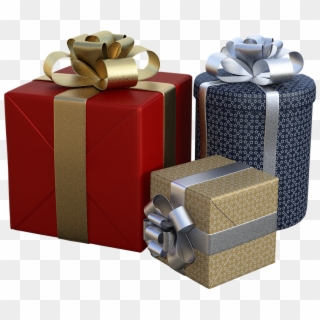 Regalos, Navidad, Lazo, Envasados, Render, Diseño - Gift, HD Png Download