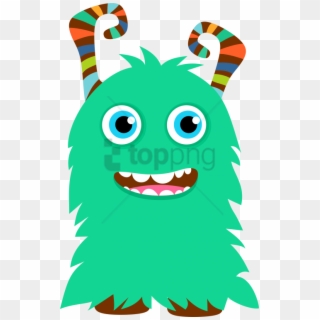 Cute Monster Png Image With Transparent Background - Cute Little Monster Clipart, Png Download