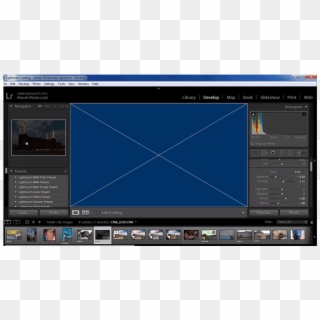 Blue Screen In Adobe Lightrom - Adobe Photoshop Lightroom 2, HD Png Download