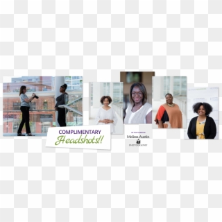 Complimentary Headshots At Black Women's Leadership - Window, HD Png Download