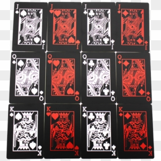 Isales Waterproof Creative Red Plastic Pvc Black Poker - Illustration, HD Png Download