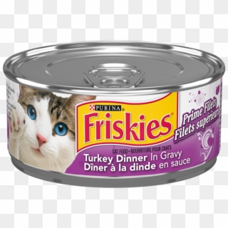 Friskies Wet Cat Prime Filets Turkey Gravy - Friskies Cat Food, HD Png Download