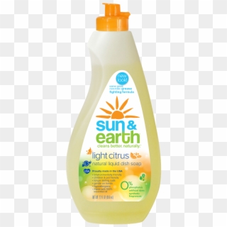 Sun & Earth® Natural Dish Soap Offer - Cosmetics, HD Png Download