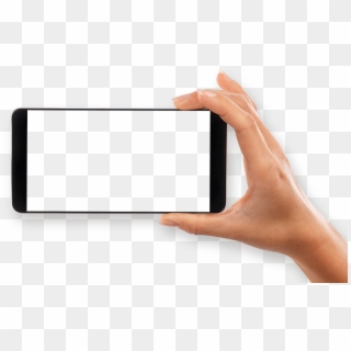 Hang-it Ar App In Phone - Hand Hanging Smartphone, HD Png Download