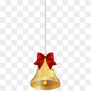 View Full Size - Hanging Christmas Bells Png, Transparent Png