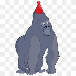 Party Gorilla Returns To Def Con - Cartoon, HD Png Download