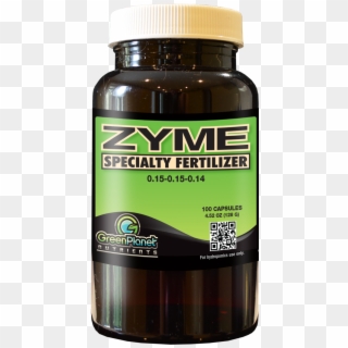 Zyme 100 Capsules - Green Planet Nutrients, HD Png Download