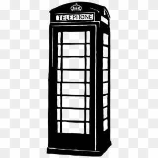 Phone Booth - London Phone Booth Vector, HD Png Download