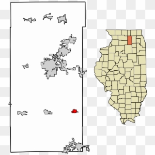 Dekalb County Illinois Incorporated And Unincorporated - Cortland Illinois, HD Png Download