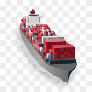 Cargo Ship Png, Transparent Png