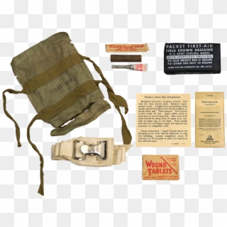 Ww2 Us Aid Kit 101st Airborne Division, Aid Kit, Zombie - Ww2 Paratrooper First Aid Kit, HD Png Download