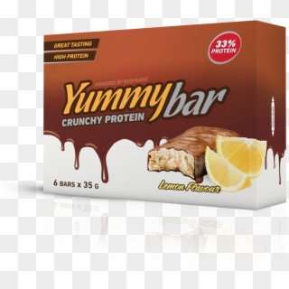 Yummy Bar Crunchy Protein 35 G, HD Png Download