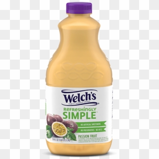 Refreshingly Simple Passion Fruit Juice Cocktail - Welchs Refreshingly Simple Passion Fruit, HD Png Download