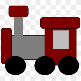 Red Train Clip Art, HD Png Download