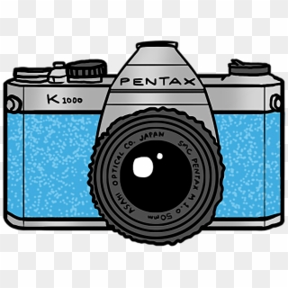 #sticker #foto #camera #fofo #cute #blue - Camera Memories Quotes, HD Png Download