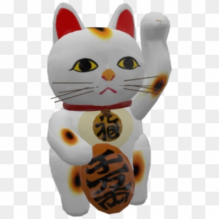 Maneki Neko (maneki Neko (uğur Kedisi)) For Euro - Domestic Short-haired Cat, HD Png Download