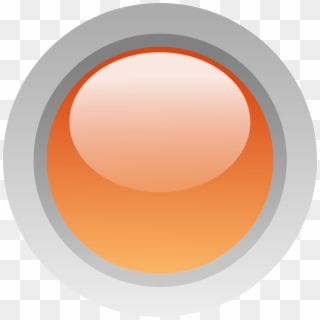 Free Led Circle Orange - Circle, HD Png Download