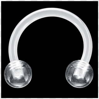 Freshtrends Clear Bioplast Flexible Acrylic Circular - Body Jewelry, HD Png Download