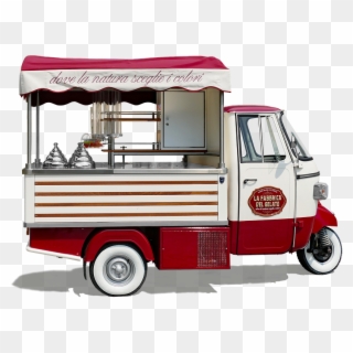 Italia, Camioneta De Helado, Helado, Verano - Indian Ice Cream Van, HD Png Download