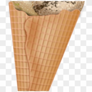 Vanilla Clipart Ice Cream Cone - Ice Cream Cone, HD Png Download