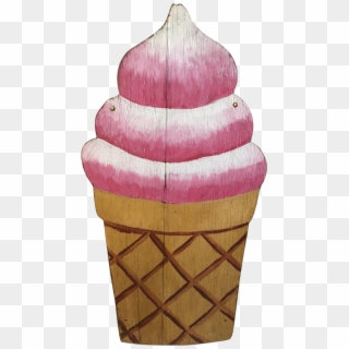 Png Vintage Dessert - Ice Cream Cone, Transparent Png
