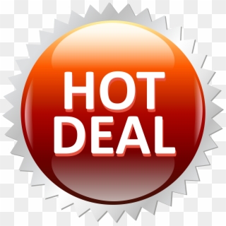 Hot Deal Sale Label Png Clip Art Image - Circle, Transparent Png