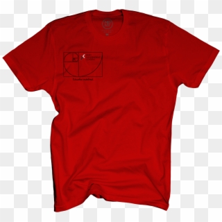 Golden Ratio Adult Unisex T, Apple Red $25 - Active Shirt, HD Png Download