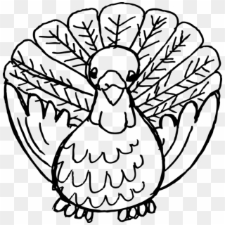 Turkey-160650 960 720 - White And Black Clip Art Turkey, HD Png Download