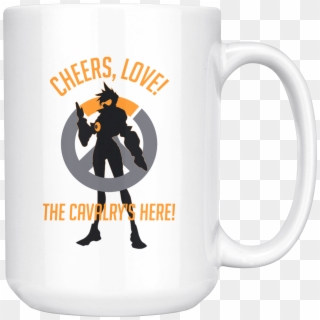 Overwatch Tracer Cheers Love Mug, HD Png Download