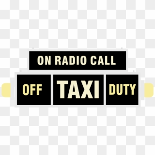 Taxi On Radio Call Logo Png Transparent - Graphics, Png Download