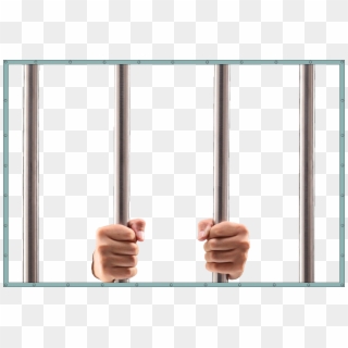Hands Holding Prison Bars2 Pluspng - Prison Png, Transparent Png