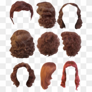 Hairstyles Png Image - Korean Hair Wig Clipart, Transparent Png -  650x803(#462799) - PngFind