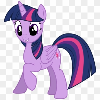 My Little Pony Clipart Purple Pony - My Little Pony Png, Transparent Png