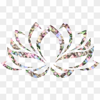 This Free Icons Png Design Of Prismatic Lotus Flower, Transparent Png
