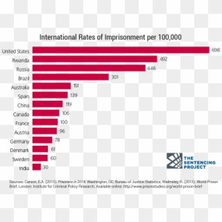 Nearly Five Million Others Are Under Other Forms Of - Incarceration Rate By Country 2016, HD Png Download