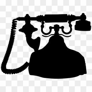 This Free Icons Png Design Of Vintage Style Telephone, Transparent Png