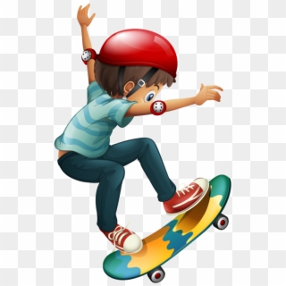Girl Skateboard Clipart , Png Download, Transparent Png