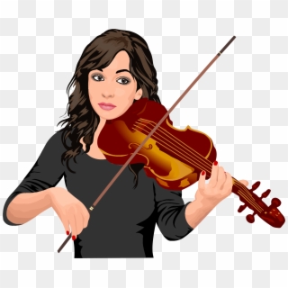 Picture Freeuse Download Collection Of High Quality - Playing The Violin Clipart, HD Png Download