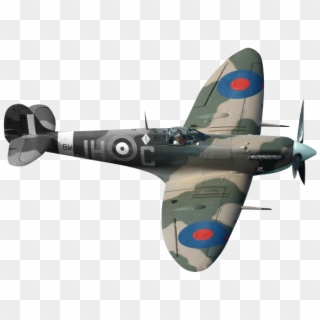 Plane - Supermarine Spitfire, HD Png Download