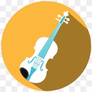 Violin Instrument Icons-02 - Violin Icon Png, Transparent Png