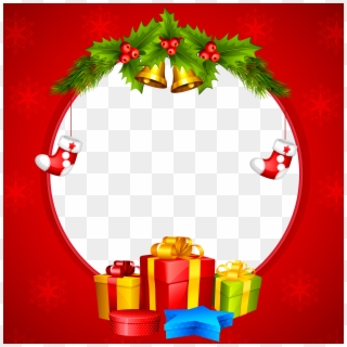Free Christmas Clipart Borders Christmas Transparent - Christmas Transparent Border And Frame, HD Png Download