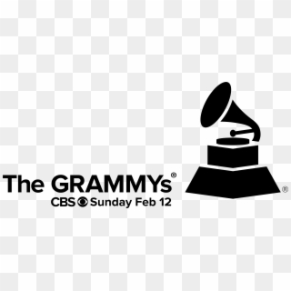 Svg Black And White Library Grammy Award Clipart - 59th Grammy Awards Logo, HD Png Download