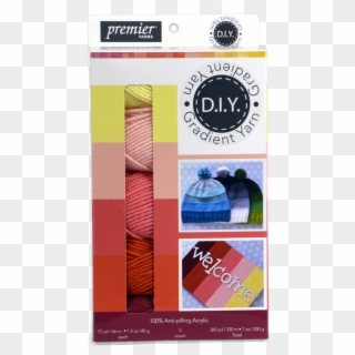 Premier Yarns Premier Diy Gradient Yarn Box Sunset - Art Paper, HD Png Download