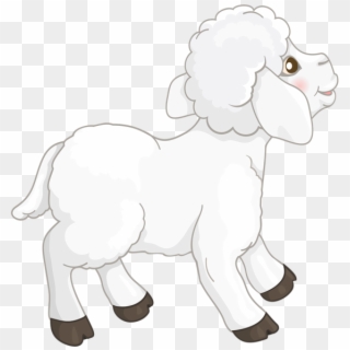 Clipart Sheep Clear Background - Lamb Png, Transparent Png
