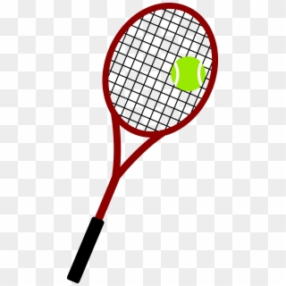 Tennis Ball And Racket Png Image - Tennis Racket Clip Art, Transparent Png