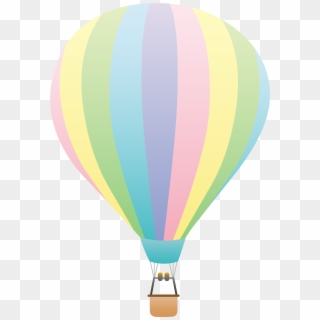 Hot Air Balloon Flight Paper Clip Art - Hot Air Balloons Printables, HD Png Download